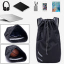 Lightweight Gym Backpack Black