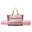 Padded Tote With Mat Holder