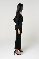 Tina High Split Maxi Dress