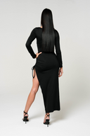 Tina High Split Maxi Dress