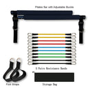 Pilates Bar & Resistance Band Set
