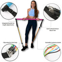 Pilates Bar & Resistance Band Set