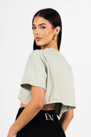 Brogen Oversize Crop Tee