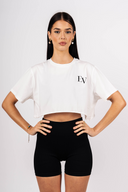 Brogen Oversize Crop Tee
